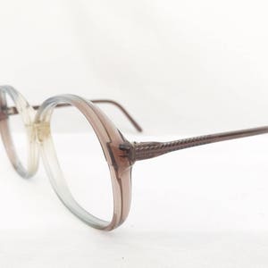 Vintage 80's Italian Ombre Oversized Frames image 5