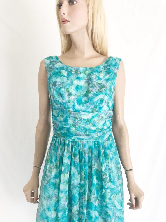 Vintage 50's Floral Dress