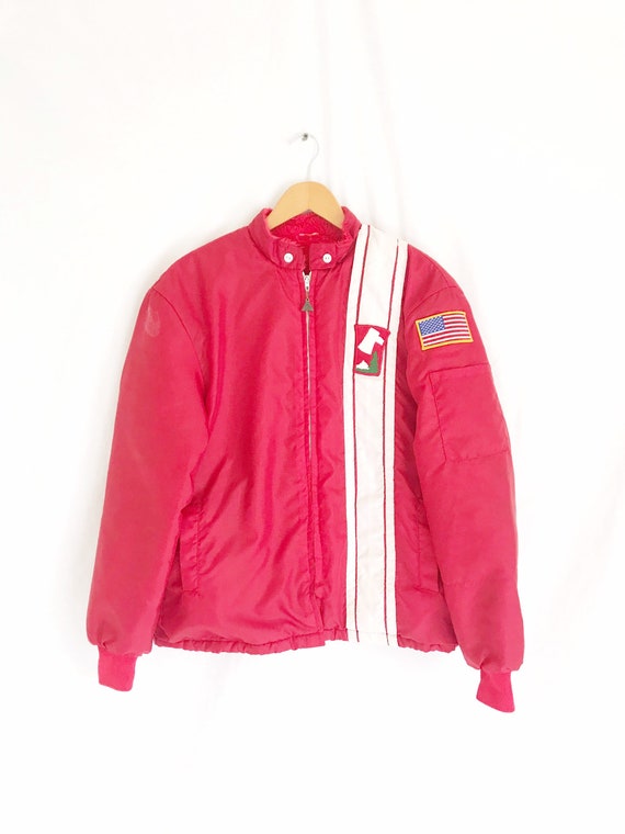 Vintage Louisville Cardinals Red Full-Zip Russell Windbreaker Jacket size  Large