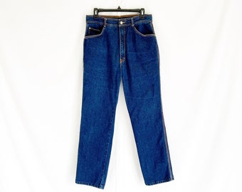 Vintage 80's Gitano High Waist Jeans. Taille 30