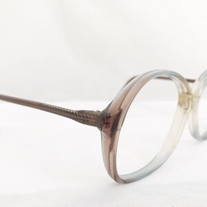 Vintage 80's Italian Ombre Oversized Frames image 4