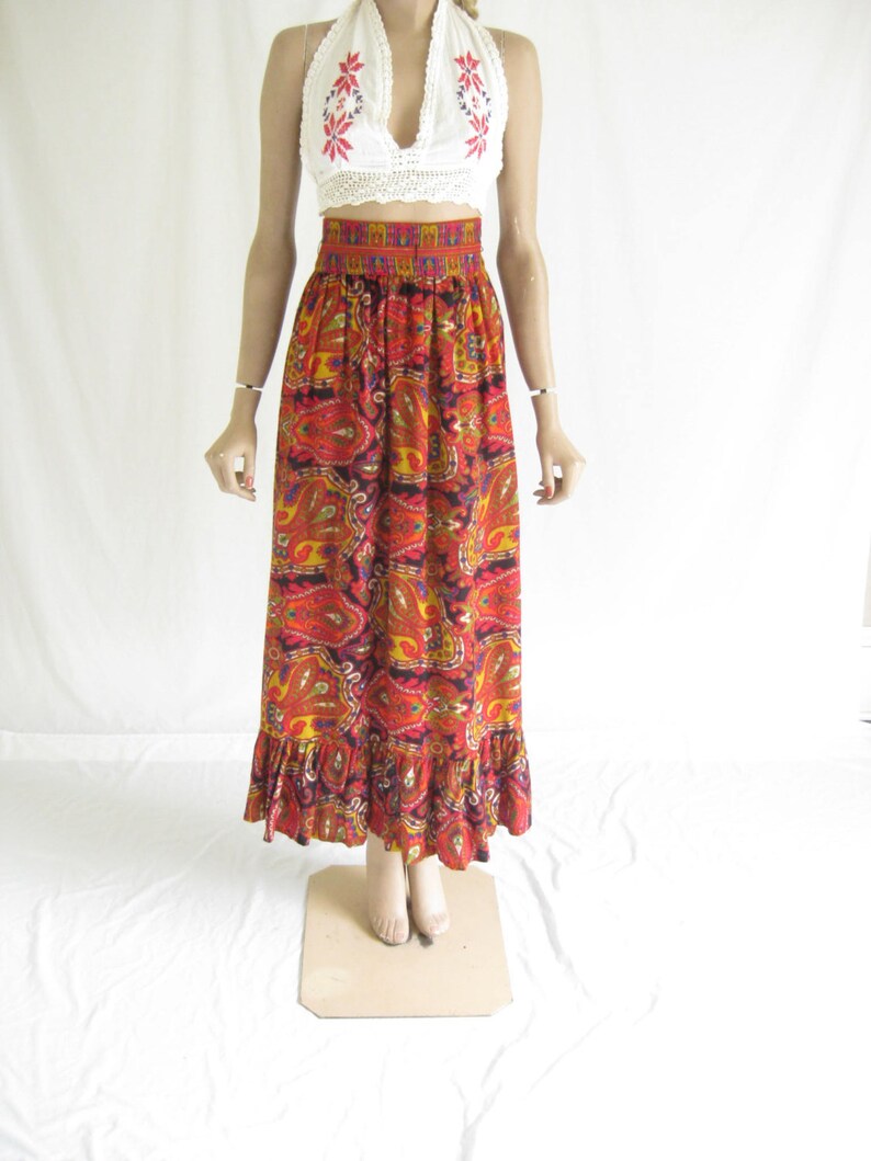 60s maxi skirt