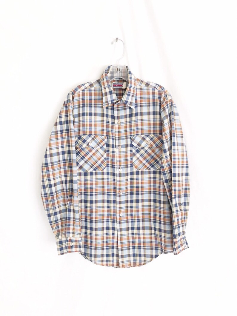 Vintage 70/'s Big Mac Work Shirt Men/'s Medium