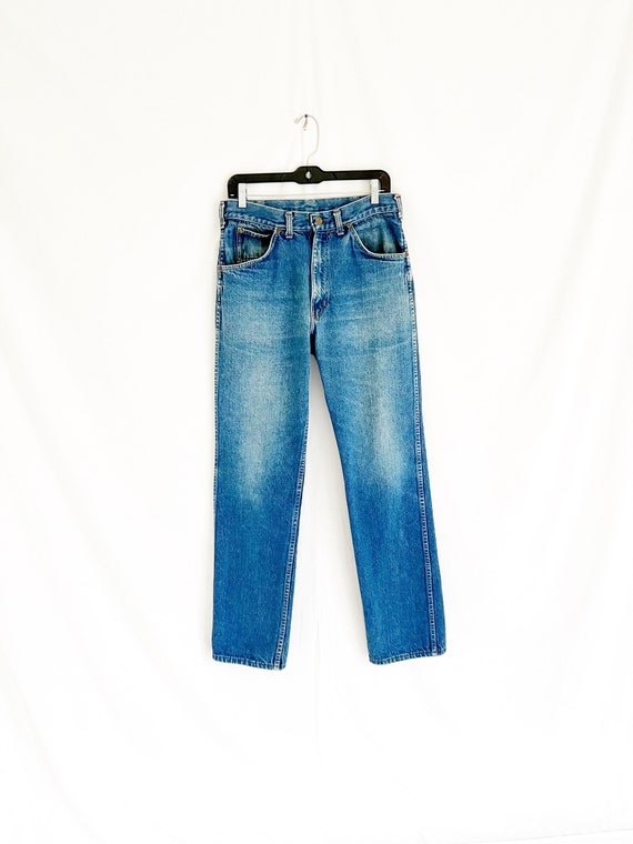 Vintage CARHARTT Denim Straight Leg Jeans. Made i… - image 1