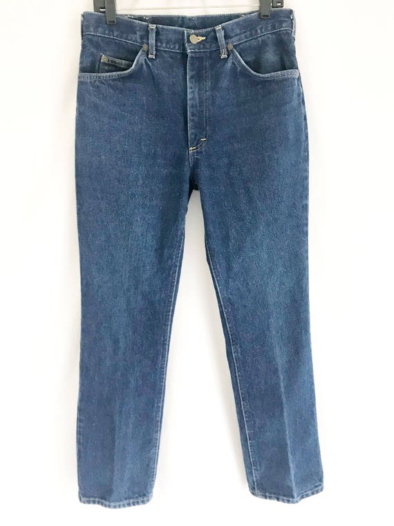 Vintage 80's LEE Straight Leg Jeans. Size 31" Wai… - image 4