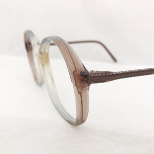 Vintage 80's Italian Ombre Oversized Frames image 3