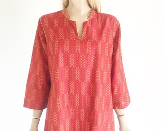 Vintage 70's Silk Midi Dress