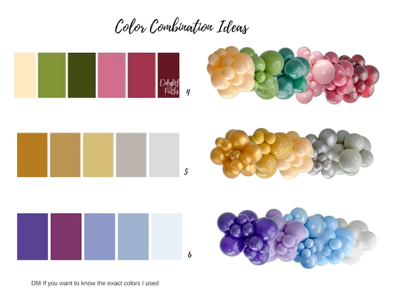 Custom Balloon Garland Kit DIY Balloon Arch Kit Handmade Eco-friendly ...