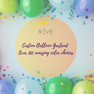 Custom Balloon Garland Kit | DIY Balloon Arch Kit | Handmade| Eco-Friendly | Tuftex, Sempertex, Kalisan | 100+ Balloon Colors | Event Decor