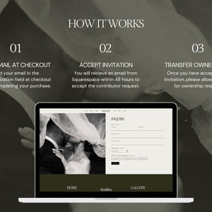 Squarespace 7.1 Template: Wedding Photographer and Luxury Event Planning Website image 6