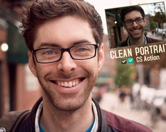 CLEAN PORTRAIT Photoshop Action