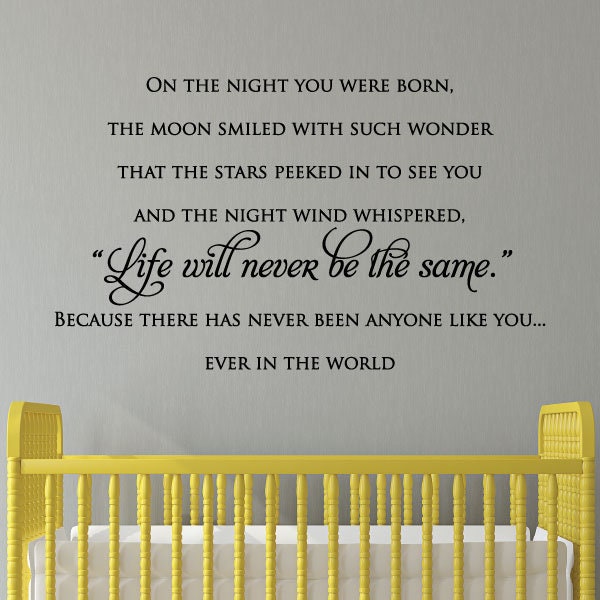 Night You Were Born Etsy