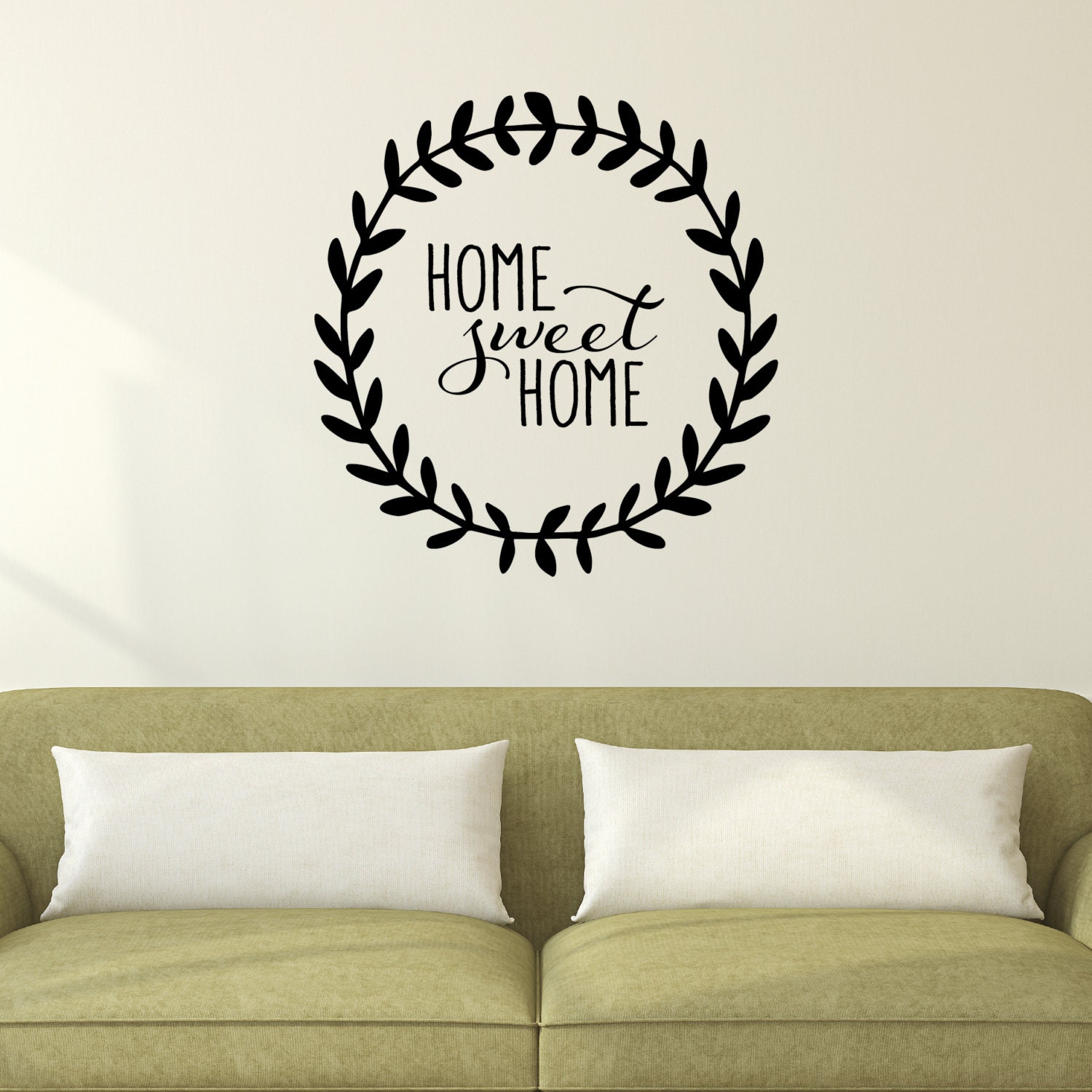 Camper Home Sweet Home Vinyl Letters Stickers RV Wall Quote Decals