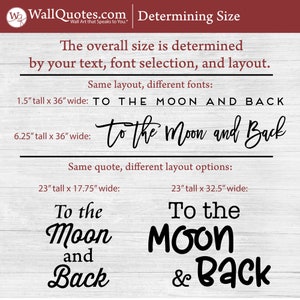 Personalized Quote Wall Decal: Custom Vinyl Wall Art For Any Room image 7