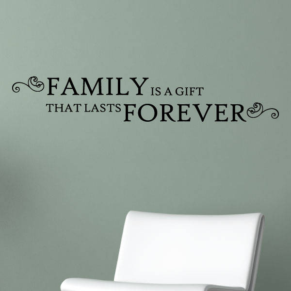 Williams families are forever Wall Quote Mural Decal-quotesfamily11 Williams families are forever Wall Quote Mural Decal-quotesfamily11