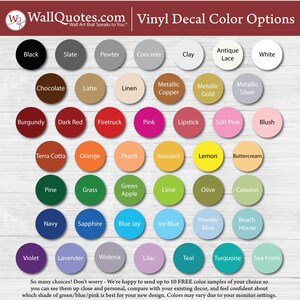 Personalized Quote Wall Decal: Custom Vinyl Wall Art For Any Room image 4