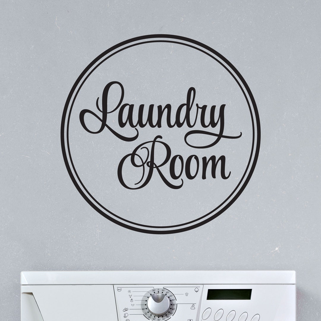 Laundry Room Decor Laundry Room Wall Quotes Decal Vintage Etsy
