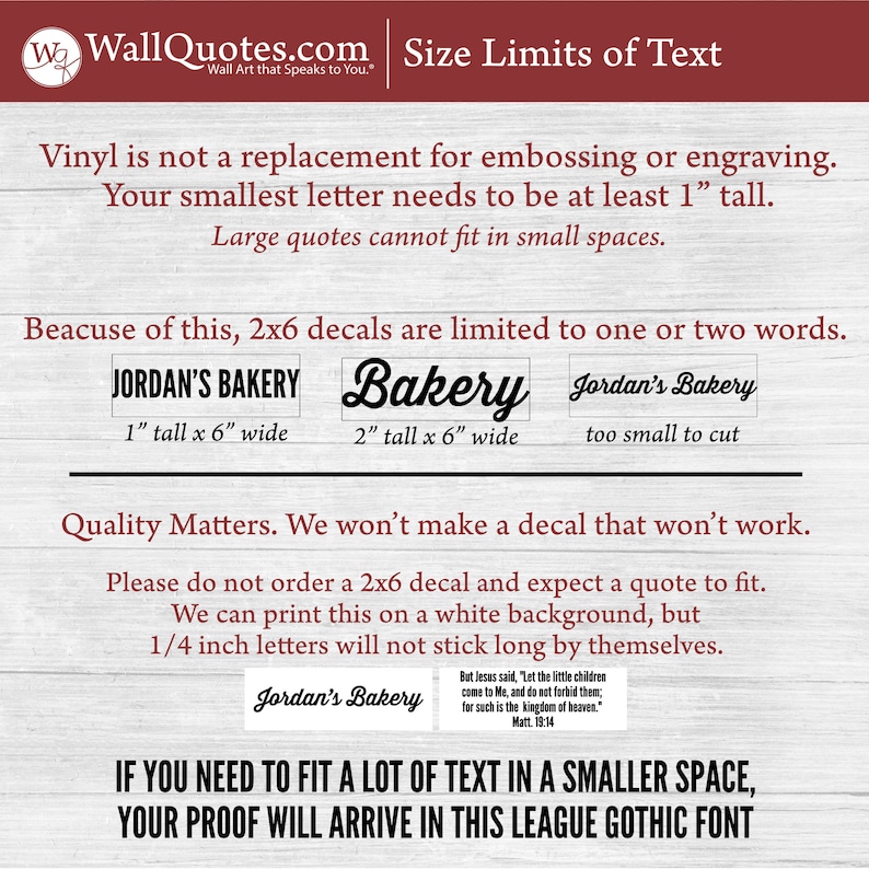 Personalized Quote Wall Decal: Custom Vinyl Wall Art For Any Room image 8