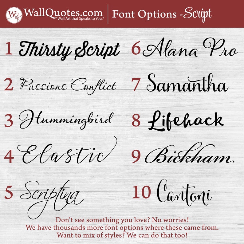 Custom Vinyl Decal Create Your Own Wall Quotes Decal in Etsy