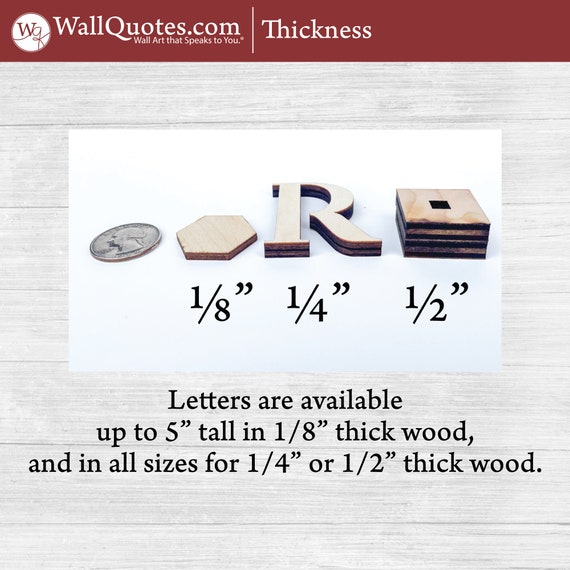 Wooden Numbers, Wood Numbers, Small and Large Wooden Numbers