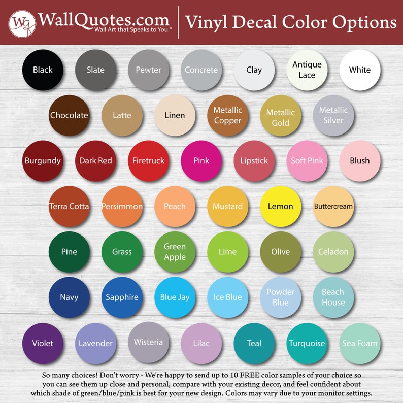 Custom Vinyl Lettering, Wall Decals for Home, RV, Camper, Design Your Own Vinyl Lettering Sticker, Custom Vinyl Stickers With Your Own Text image 4
