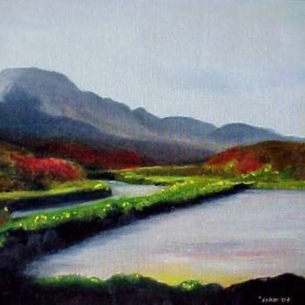 Menehune Morning Magic - Print of original Pastel Kaua'i