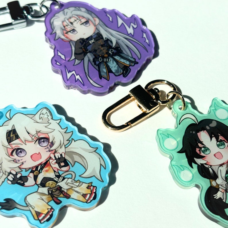 Wuthering Waves - Volume 1 (standard Banner Characters) Anime Keychains ...