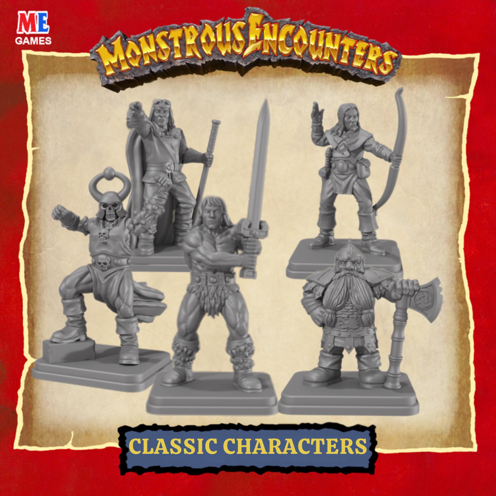 Heroquest Miniatures, Models, Multi-Listing (Gargoyle, Barbarian, Goblin Etc) #M