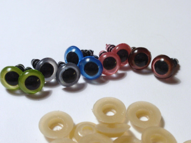 8mm MIX Safety Eyes 10pairs Etsy