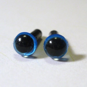 4mm BLUE colour doll Eyes- 10pairs (20pcs)