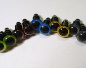 6mm MIX colour Safety Eyes- 10pairs (20pcs)