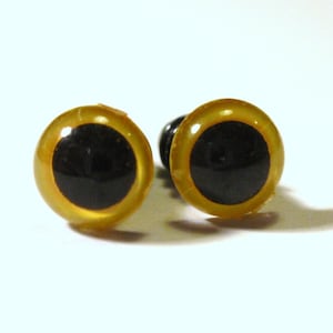 6mm YELLOW colour Safety Eyes- 10pairs (20pcs)
