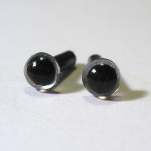 4mm SILVER colour doll Eyes- 10pairs (20pcs)