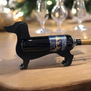 Puppy wine bottle holder hotsell