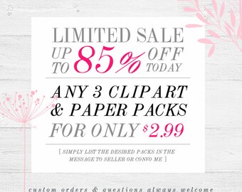 clipart sale etsy
