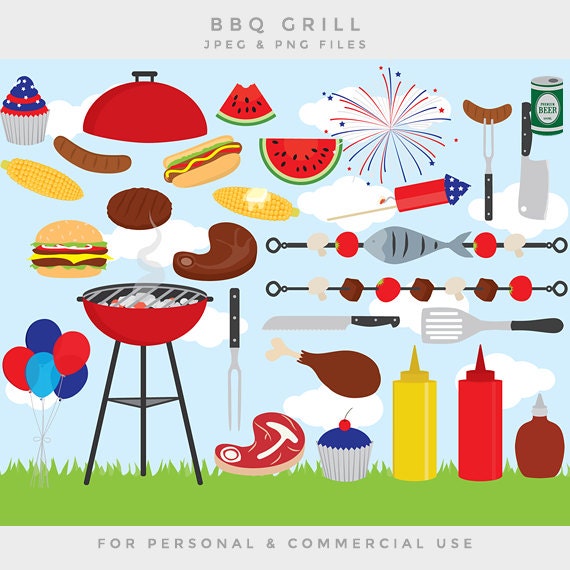Family Bbq Clipart