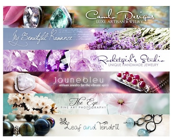 Custom banner Etsy banner and avatar header, etsy shop set, banner design, digital banner, shop design, personalized