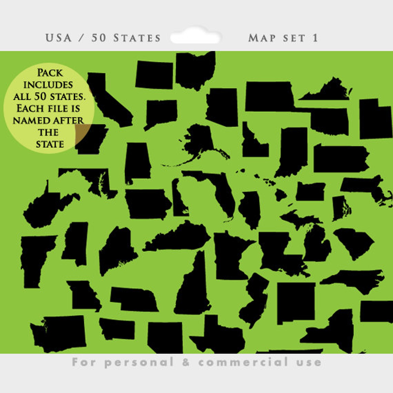 State Clipart - States Clip Art, Geographic, Geography, Map, Patriotic ...
