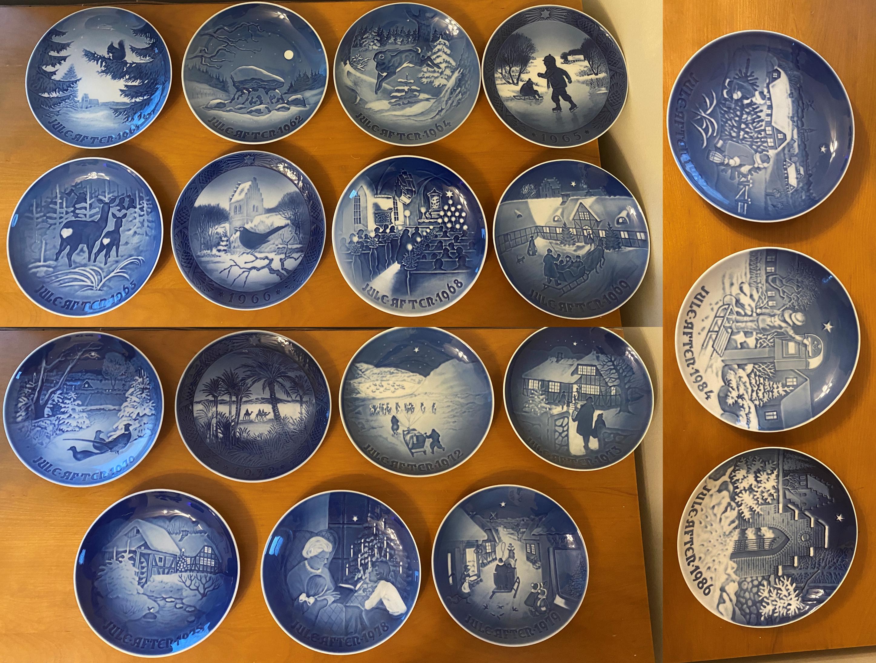 B&g Christmas Plates - Etsy