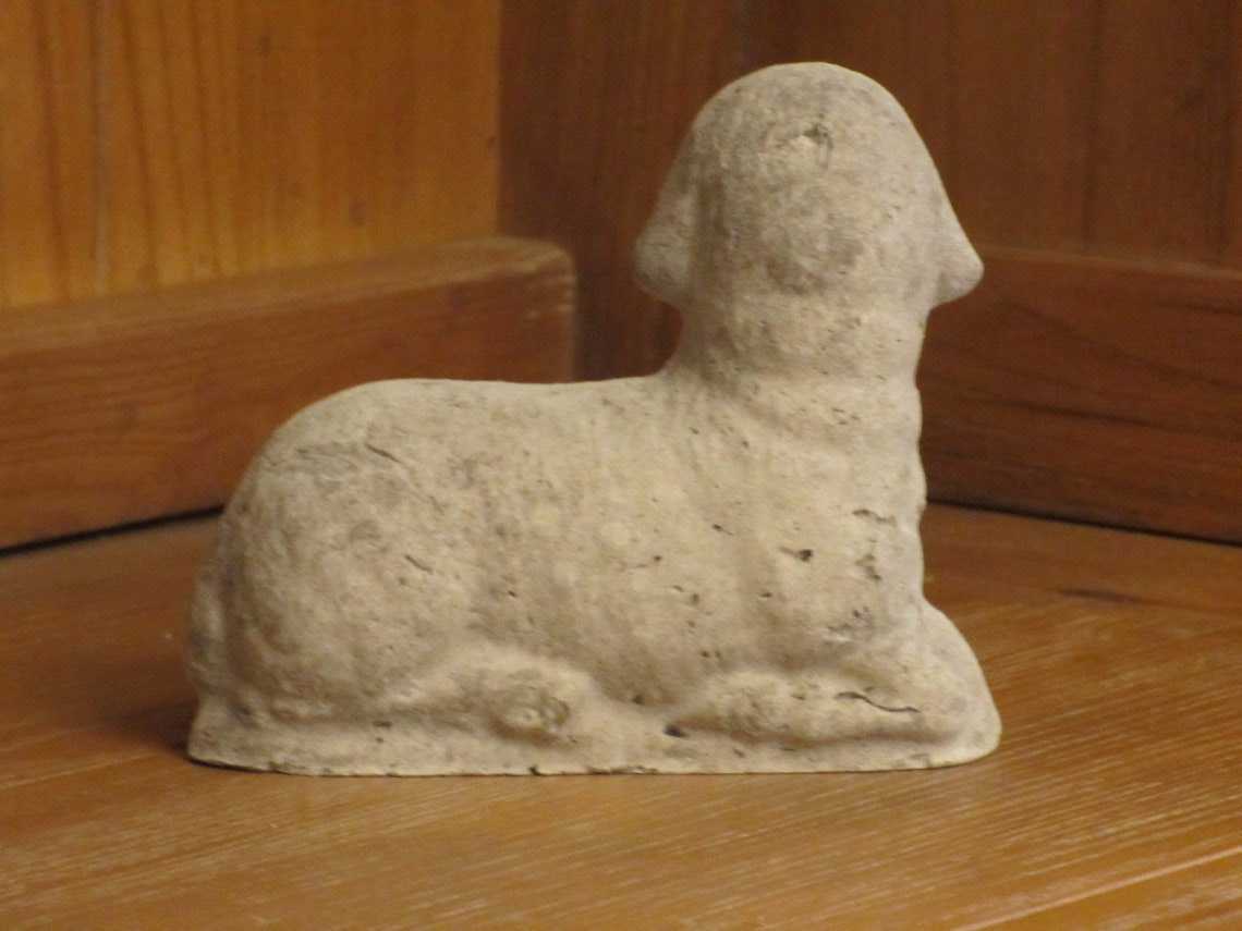 Unfinished Paper Mache Flopped Ear Sheep Etsy