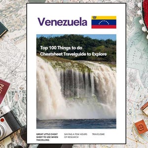 Venezuela Travel Guide PDF – 100 Top Things to Do Spickzettel | Digitaler Südamerika Natur & Kultur Reiseplaner