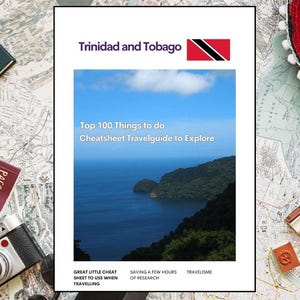 Guía de viaje de Trinidad y Tobago (PDF): Guía de las 100 mejores actividades / Planificador digital de viajes de cultura y naturaleza caribeña