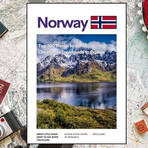 Guía de viaje de Noruega (PDF): Guía de las 100 mejores actividades / Planificador digital de viajes de aventura por Escandinavia