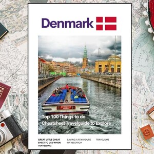 Dänemark Reiseführer - 100 Top Things to Do Spickzettel | Digitaler Skandinavien Trip Planer