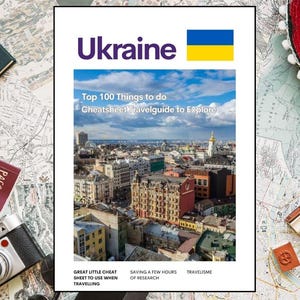 Guía de viaje de Ucrania (PDF): Guía de las 100 mejores actividades / Planificador digital de viajes por la historia y la naturaleza de Europa del Este