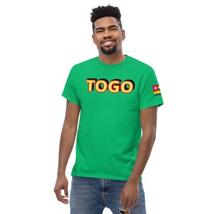 Togo classic tee with flag patch