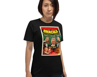 Dracula Vintage Film Poster Unisex T-Shirt -- halloween special!