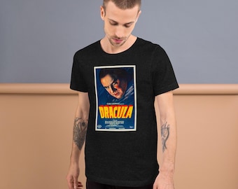 Dracula Vintage Film Poster Unisex T-Shirt --Halloween special!