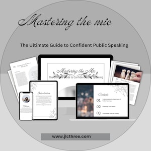 Mastering the Mic: Confident Speaking Guide, Ultimate Public Speaking Tips, Enhance Communication Skills, Boost Speaking Confidence Ebook