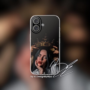 Billie Eilish Phone Case, Billie Cover Album Aesthetic Phone Case, Billie Eilish Merch, Aesthetic Phone Case, Billie Eilish, Bad Guy, Gift